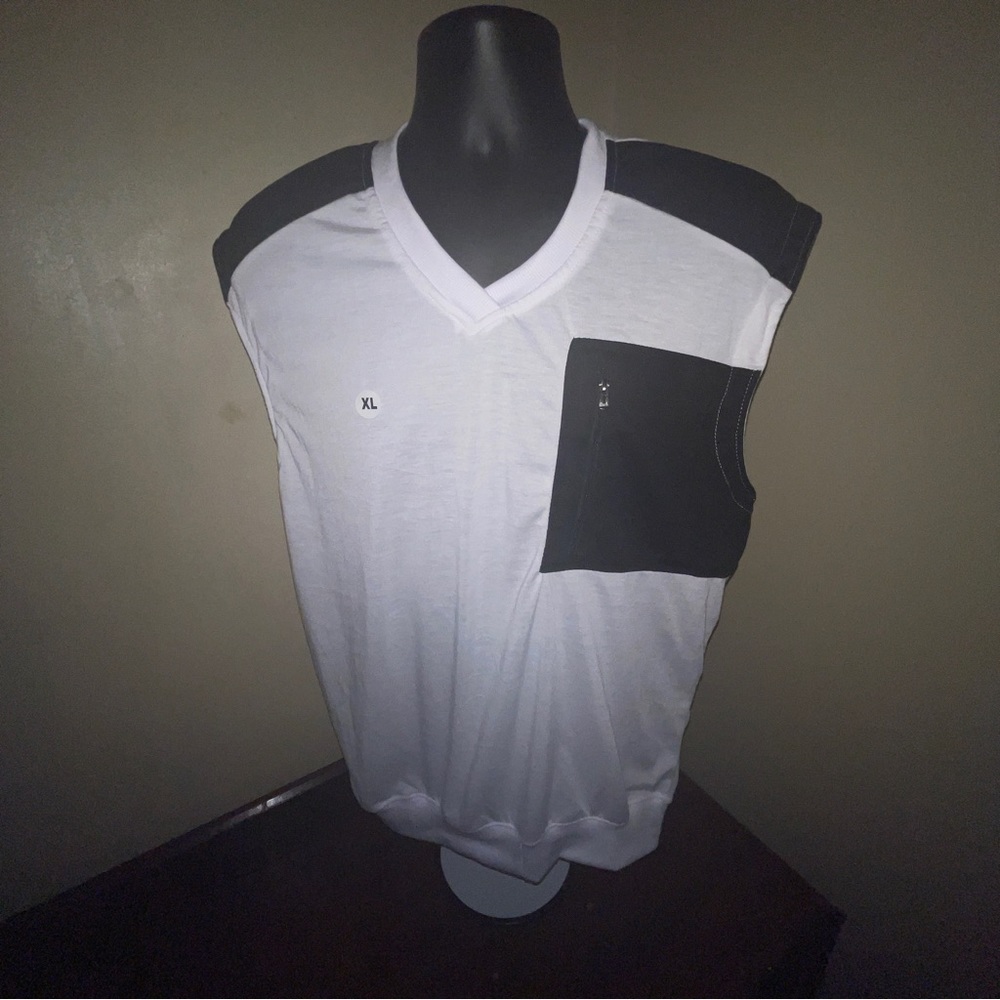 Brand : Fort De Fashion Size : XL  Color : White an black